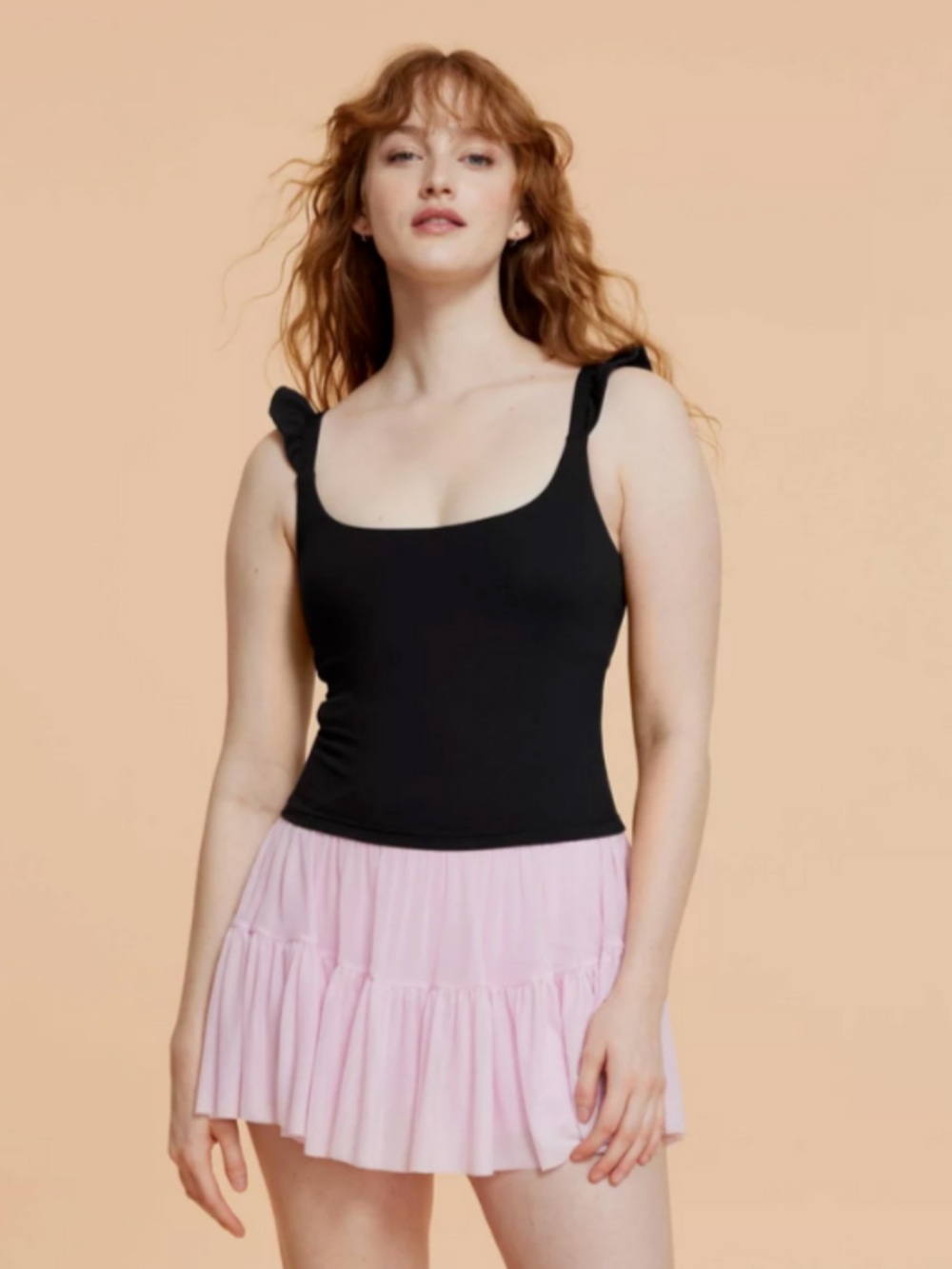 Blogilates POPFLEX Ruffle Tank Top